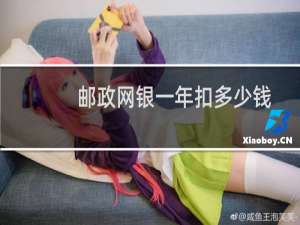 邮政网银一年扣多少钱