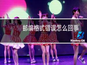 邮编格式错误怎么回事