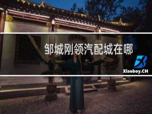 邹城刚领汽配城在哪