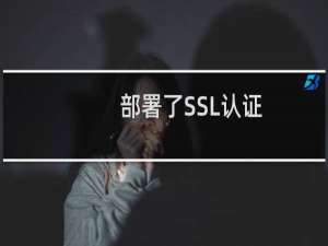 部署了SSL认证，已经可以跳转了，但是访问不了