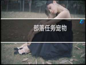 部落任务宠物