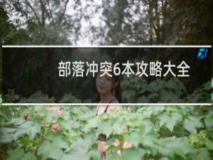 部落冲突6本攻略大全