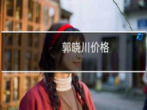 郭晓川价格