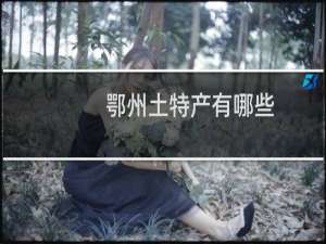 鄂州土特产有哪些