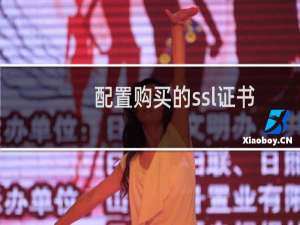 配置购买的ssl证书后，apache无法启动