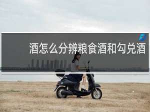 酒怎么分辨粮食酒和勾兑酒