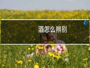 酒怎么辨别