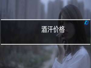 酒汗价格