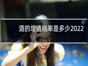 酒的增值税率是多少2022