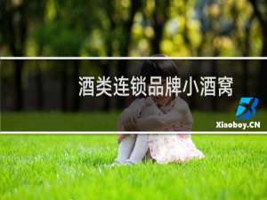酒类连锁品牌小酒窝