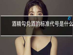 酒精勾兑酒的标准代号是什么