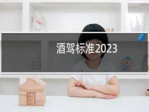 酒驾标准2023