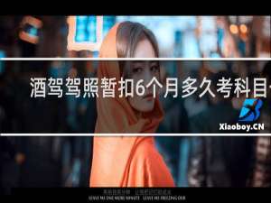 酒驾驾照暂扣6个月多久考科目一