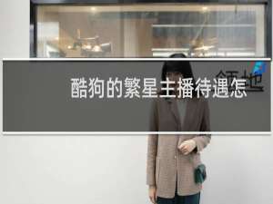 酷狗的繁星主播待遇怎么算?