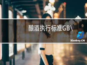 酿酒执行标准GB\\/T20822