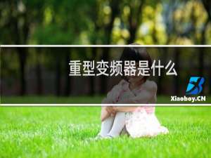 重型变频器是什么