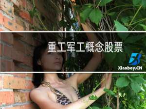 重工军工概念股票