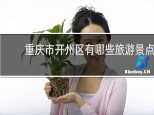 重庆市开州区有哪些旅游景点