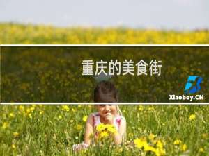 重庆的美食街