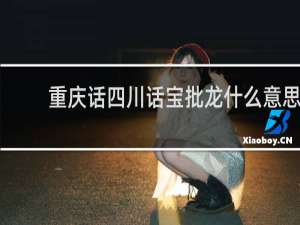 重庆话四川话宝批龙什么意思（附：宝批龙大不同顺口溜完整版）什么梗