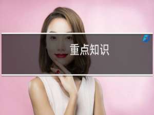 重点知识