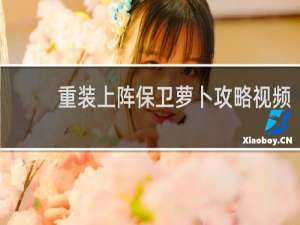 重装上阵保卫萝卜攻略视频