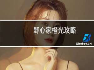 野心家橙光攻略