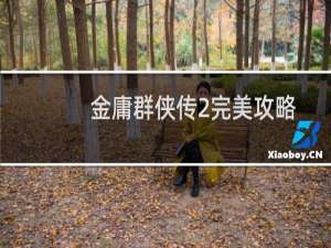 金庸群侠传2完美攻略
