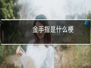 金手指是什么梗