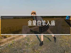 金星白羊入庙
