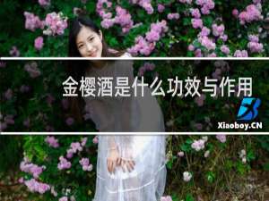 金樱酒是什么功效与作用