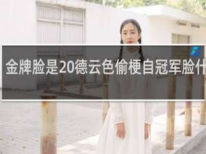 金牌脸是 德云色偷梗自冠军脸什么梗