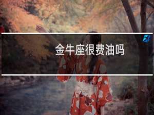 金牛座很费油吗