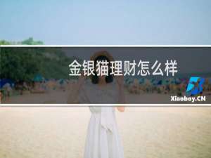 金银猫理财怎么样