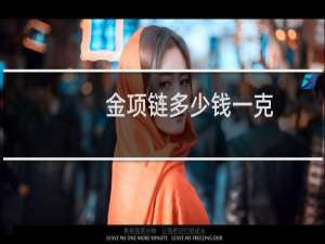 金项链多少钱一克