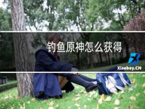 钓鱼原神怎么获得