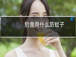 钓鱼用什么防蚊子