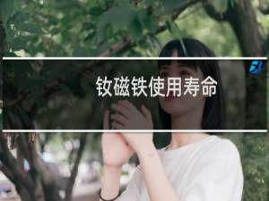 钕磁铁使用寿命