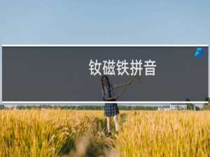 钕磁铁拼音