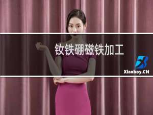 钕铁硼磁铁加工