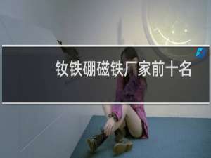 钕铁硼磁铁厂家前十名