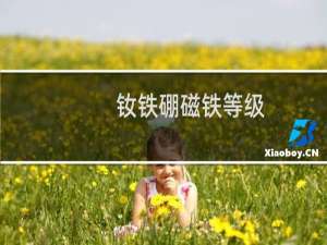钕铁硼磁铁等级