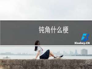 钝角什么梗，钝角是什么意思？什么梗