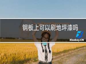 钢板上可以刷地坪漆吗