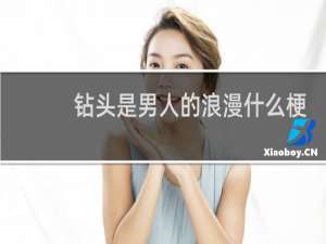 钻头是男人的浪漫什么梗？钻头是男人的浪漫是什么意思什么梗