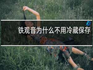 铁观音为什么不用冷藏保存