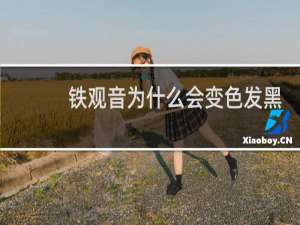 铁观音为什么会变色发黑