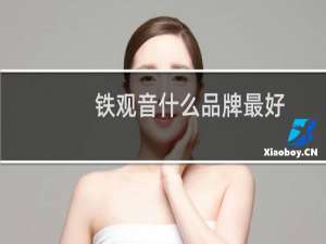 铁观音什么品牌最好