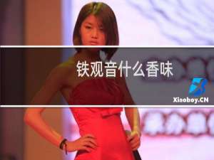 铁观音什么香味