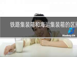 铁路集装箱和海运集装箱的区别